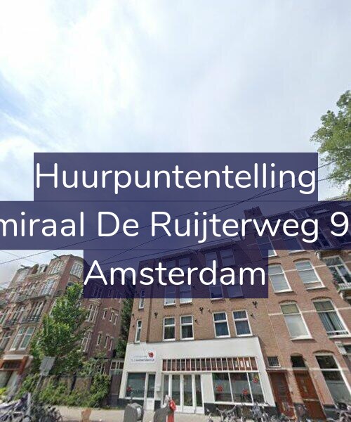 Foto gevel Huurpuntentelling voor Admiraal De Ruijterweg 97-3, Amsterdam