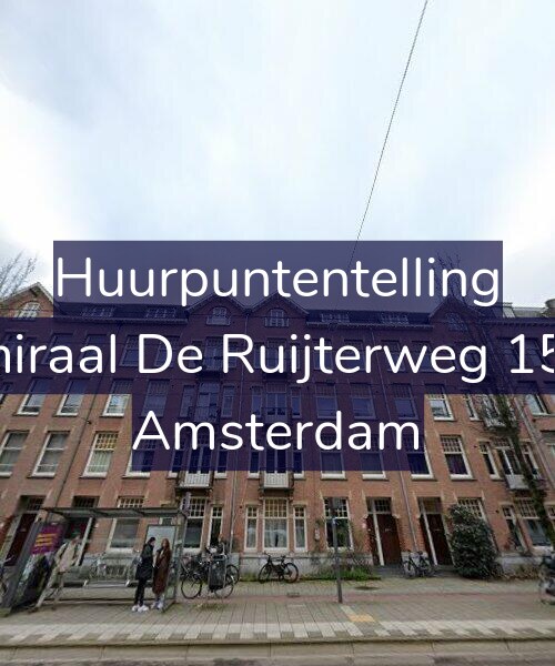 Foto gevel Huurpuntentelling voor Admiraal De Ruijterweg 155-4, Amsterdam