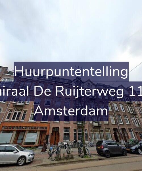 Foto gevel Huurpuntentelling voor Admiraal De Ruijterweg 113-H, Amsterdam