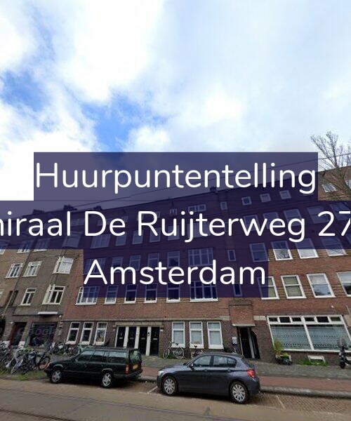 Foto gevel Huurpuntentelling voor Admiraal De Ruijterweg 274-H, Amsterdam