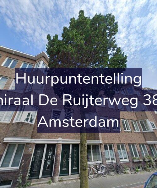 Foto gevel Huurpuntentelling voor Admiraal De Ruijterweg 384-2, Amsterdam