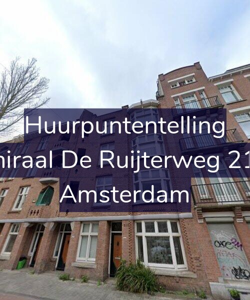Foto gevel Huurpuntentelling voor Admiraal De Ruijterweg 211-1, Amsterdam
