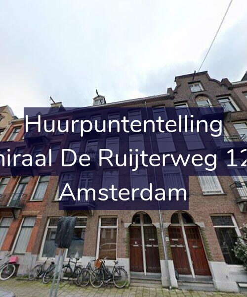 Foto gevel Huurpuntentelling voor Admiraal De Ruijterweg 128-2, Amsterdam