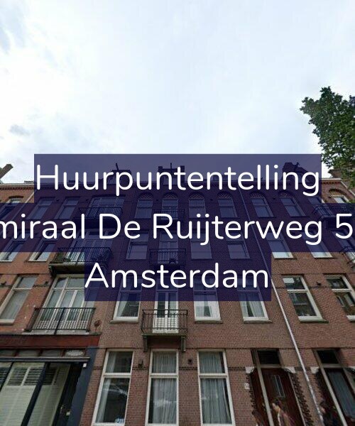 Foto gevel Huurpuntentelling voor Admiraal De Ruijterweg 53-2, Amsterdam
