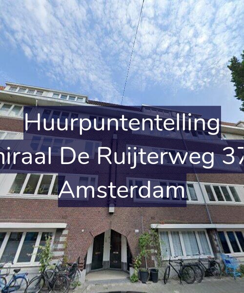 Foto gevel Huurpuntentelling voor Admiraal De Ruijterweg 372-4, Amsterdam