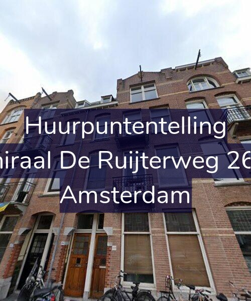 Foto gevel Huurpuntentelling voor Admiraal De Ruijterweg 269-H, Amsterdam
