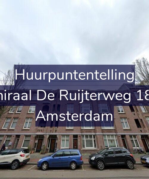 Foto gevel Huurpuntentelling voor Admiraal De Ruijterweg 182-1, Amsterdam