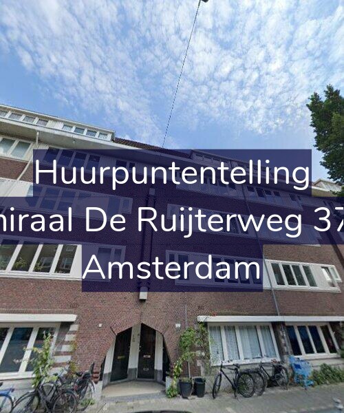 Foto gevel Huurpuntentelling voor Admiraal De Ruijterweg 372-1, Amsterdam