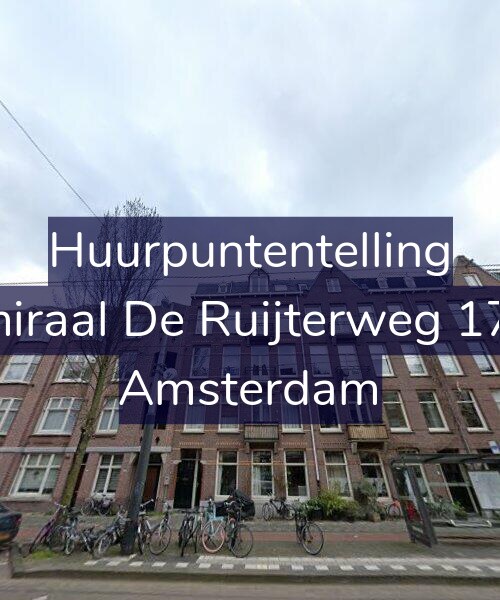 Foto gevel Huurpuntentelling voor Admiraal De Ruijterweg 178-E, Amsterdam
