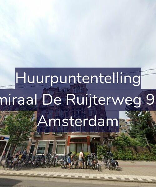 Foto gevel Huurpuntentelling voor Admiraal De Ruijterweg 95-C, Amsterdam