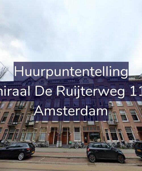 Foto gevel Huurpuntentelling voor Admiraal De Ruijterweg 117-3, Amsterdam