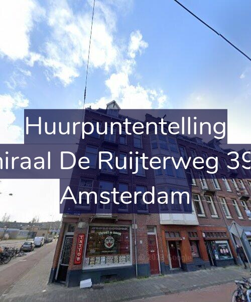 Foto gevel Huurpuntentelling voor Admiraal De Ruijterweg 391-H, Amsterdam