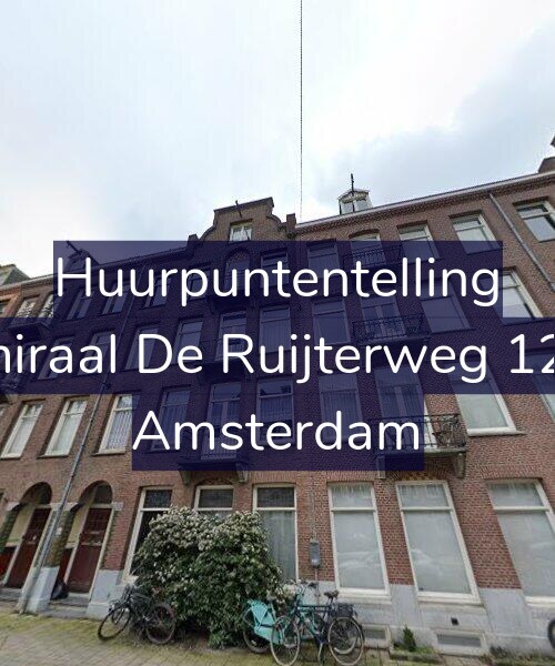 Foto gevel Huurpuntentelling voor Admiraal De Ruijterweg 126-2, Amsterdam