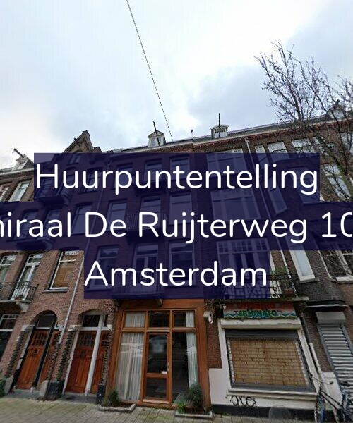 Foto gevel Huurpuntentelling voor Admiraal De Ruijterweg 106-H, Amsterdam