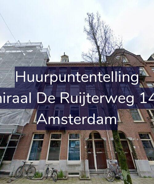 Foto gevel Huurpuntentelling voor Admiraal De Ruijterweg 142-H, Amsterdam