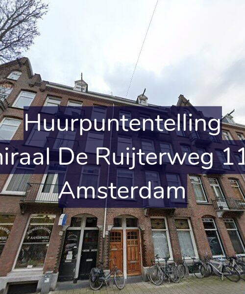 Foto gevel Huurpuntentelling voor Admiraal De Ruijterweg 110-H, Amsterdam