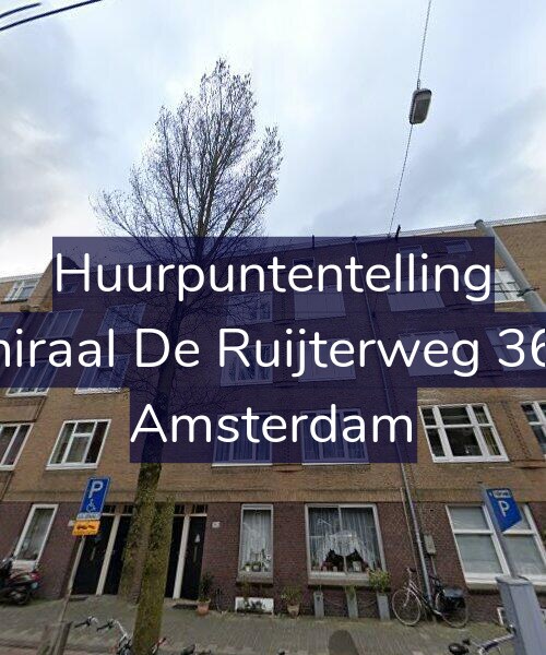 Foto gevel Huurpuntentelling voor Admiraal De Ruijterweg 367-1, Amsterdam