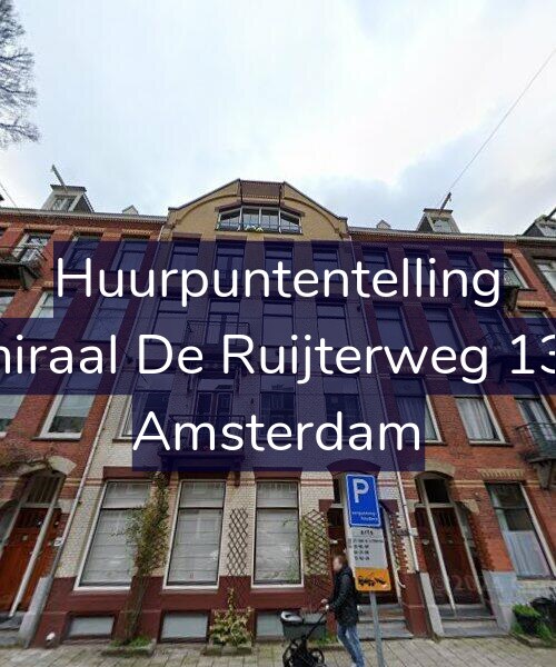Foto gevel Huurpuntentelling voor Admiraal De Ruijterweg 132-4, Amsterdam