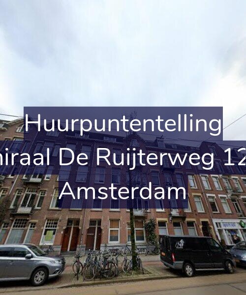 Foto gevel Huurpuntentelling voor Admiraal De Ruijterweg 125-H, Amsterdam