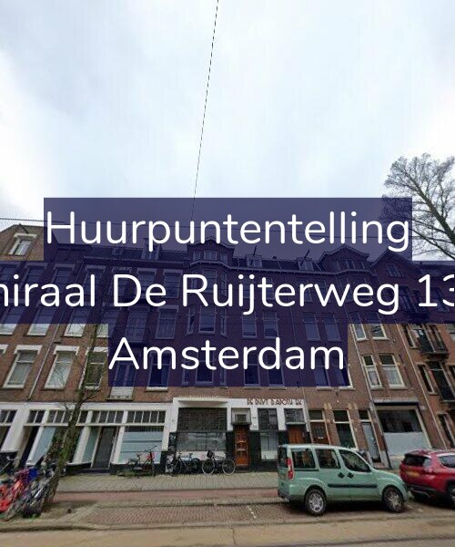 Foto gevel Huurpuntentelling voor Admiraal De Ruijterweg 139-2, Amsterdam