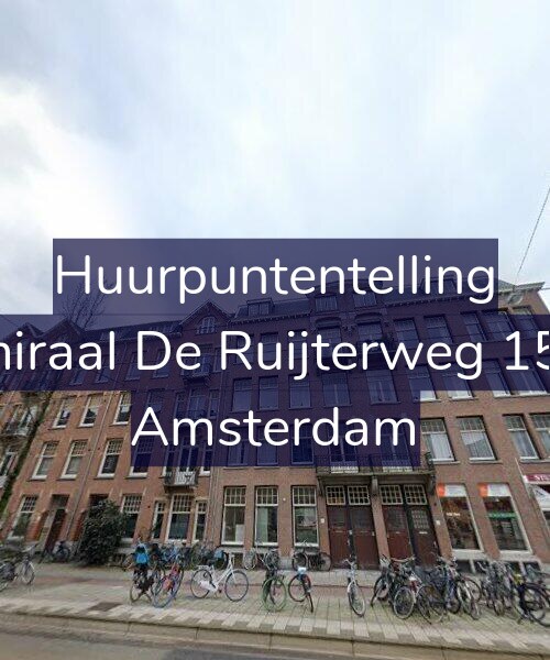 Foto gevel Huurpuntentelling voor Admiraal De Ruijterweg 159-3, Amsterdam