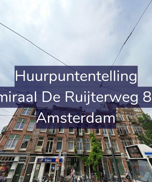 Foto gevel Huurpuntentelling voor Admiraal De Ruijterweg 89-2, Amsterdam