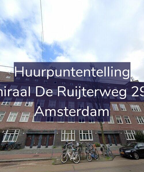 Foto gevel Huurpuntentelling voor Admiraal De Ruijterweg 298-2, Amsterdam