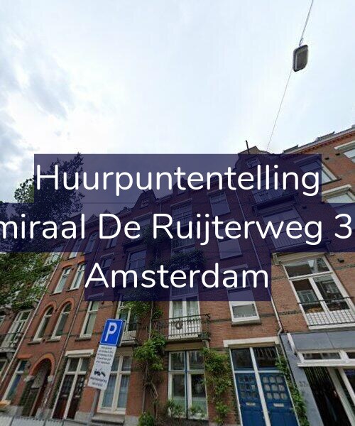 Foto gevel Huurpuntentelling voor Admiraal De Ruijterweg 35-3, Amsterdam