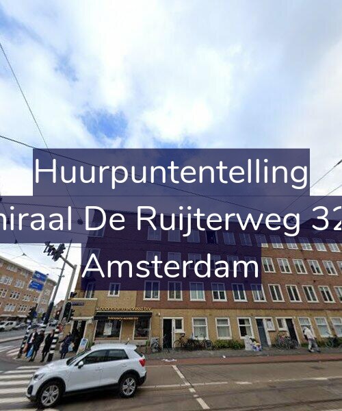 Foto gevel Huurpuntentelling voor Admiraal De Ruijterweg 326-3, Amsterdam
