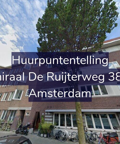 Foto gevel Huurpuntentelling voor Admiraal De Ruijterweg 380-H, Amsterdam