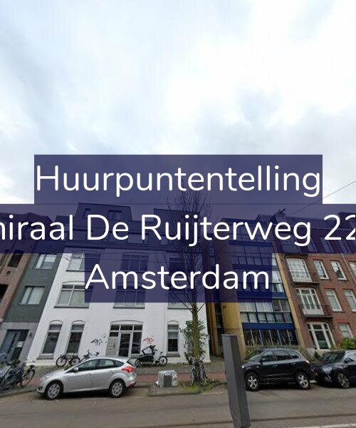 Foto gevel Huurpuntentelling voor Admiraal De Ruijterweg 226-C, Amsterdam