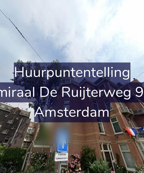 Foto gevel Huurpuntentelling voor Admiraal De Ruijterweg 90-3, Amsterdam