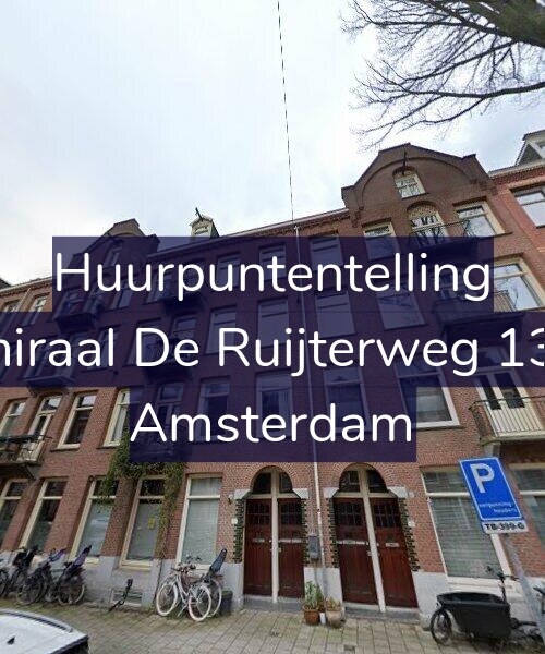 Foto gevel Huurpuntentelling voor Admiraal De Ruijterweg 138-4, Amsterdam