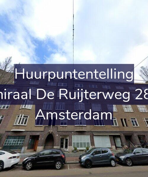 Foto gevel Huurpuntentelling voor Admiraal De Ruijterweg 286-1, Amsterdam