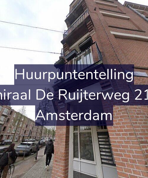 Foto gevel Huurpuntentelling voor Admiraal De Ruijterweg 219-C, Amsterdam