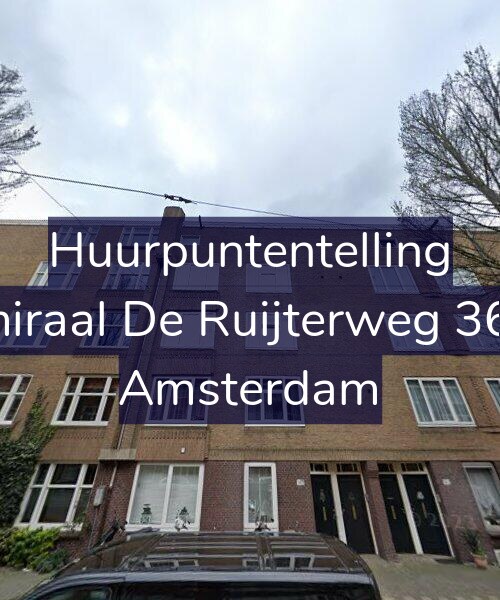 Foto gevel Huurpuntentelling voor Admiraal De Ruijterweg 365-4, Amsterdam