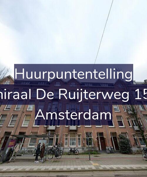 Foto gevel Huurpuntentelling voor Admiraal De Ruijterweg 155-2, Amsterdam