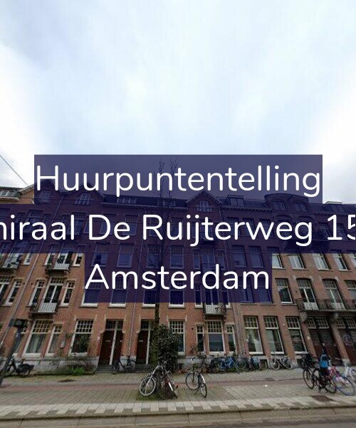 Foto gevel Huurpuntentelling voor Admiraal De Ruijterweg 157-2, Amsterdam