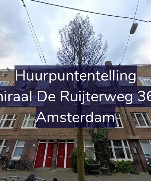 Foto gevel Huurpuntentelling voor Admiraal De Ruijterweg 363-2, Amsterdam
