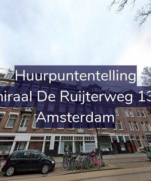 Foto gevel Huurpuntentelling voor Admiraal De Ruijterweg 137-1, Amsterdam