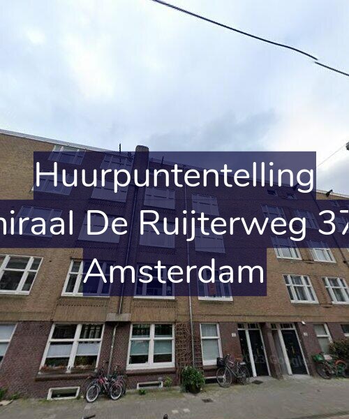 Foto gevel Huurpuntentelling voor Admiraal De Ruijterweg 373-1, Amsterdam