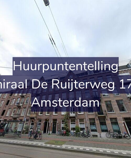 Foto gevel Huurpuntentelling voor Admiraal De Ruijterweg 174-C, Amsterdam
