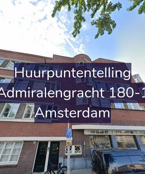 Foto gevel Huurpuntentelling voor Admiralengracht 180-1, Amsterdam