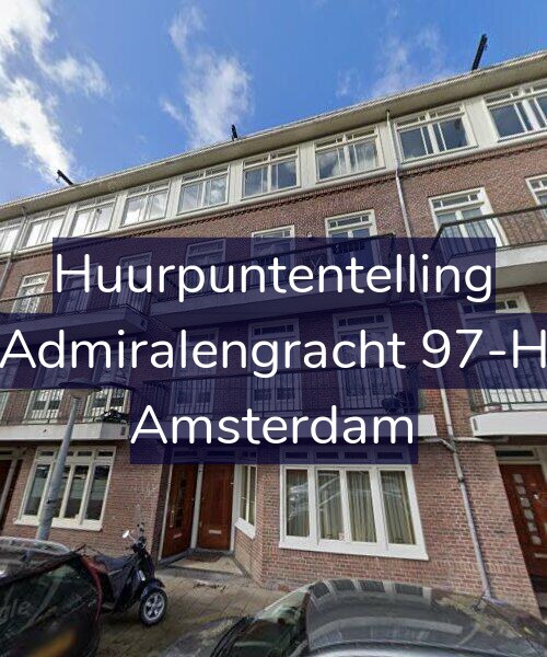 Foto gevel Huurpuntentelling voor Admiralengracht 97-H, Amsterdam