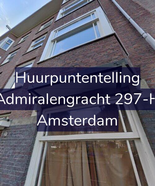 Foto gevel Huurpuntentelling voor Admiralengracht 297-H, Amsterdam