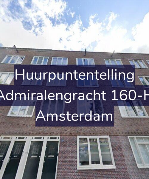 Foto gevel Huurpuntentelling voor Admiralengracht 160-H, Amsterdam