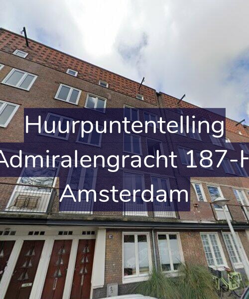 Foto gevel Huurpuntentelling voor Admiralengracht 187-H, Amsterdam
