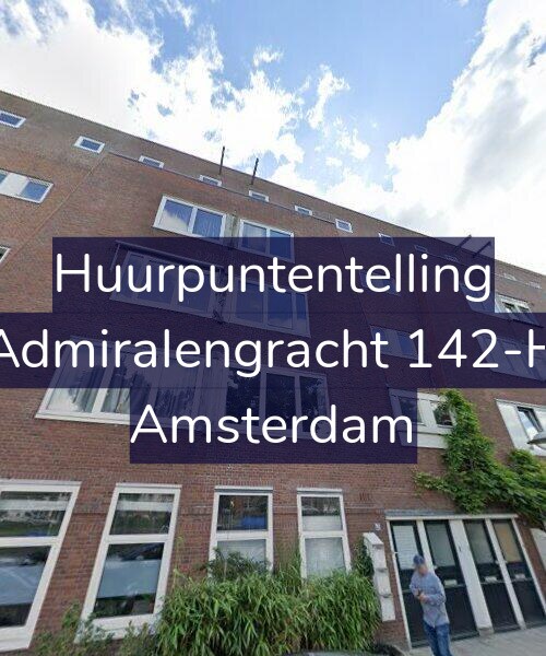 Foto gevel Huurpuntentelling voor Admiralengracht 142-H, Amsterdam