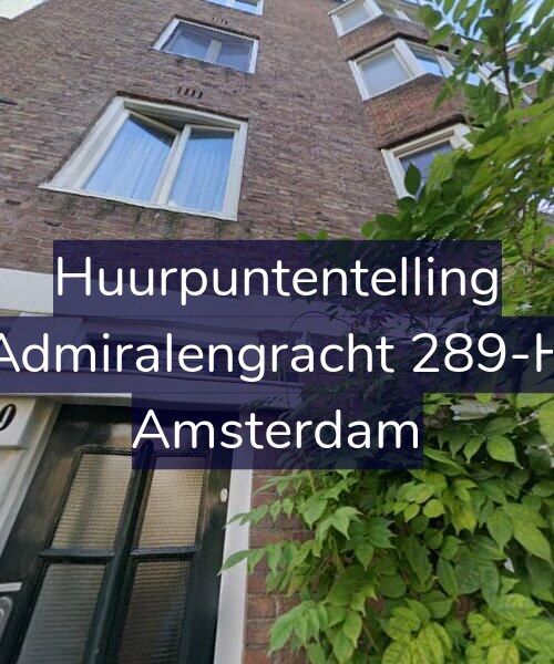 Foto gevel Huurpuntentelling voor Admiralengracht 289-H, Amsterdam