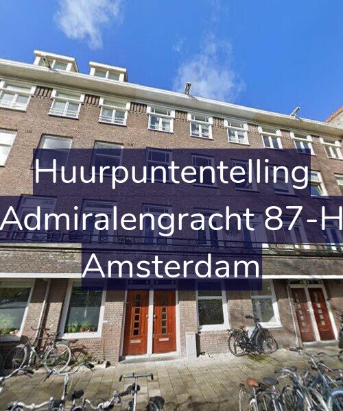 Foto gevel Huurpuntentelling voor Admiralengracht 87-H, Amsterdam